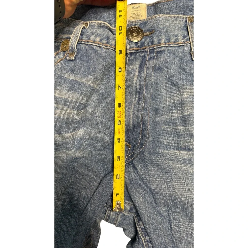 True Religion Brand Jeans‎ Men's Size 42 Blue Wash Bootcut Denim Made in USA